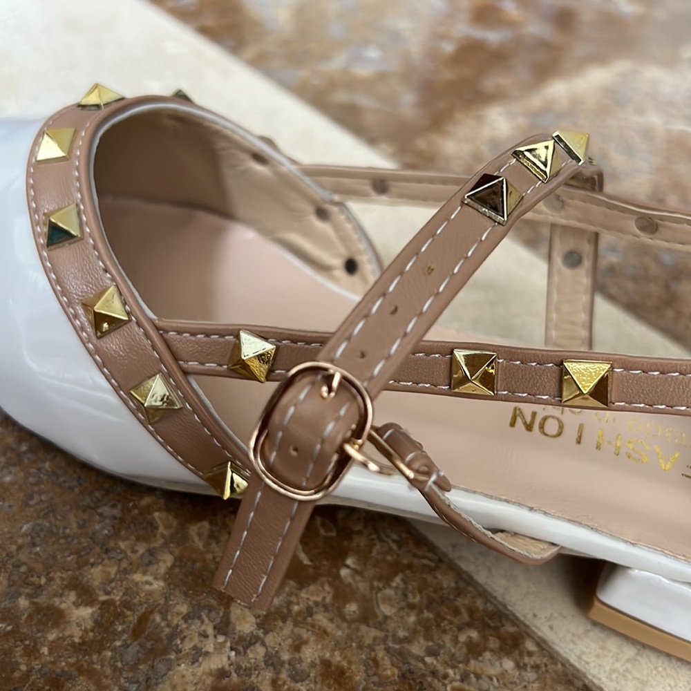 SEXY ROCKSTUD POINTED SANDALS - Picture 5 of 7